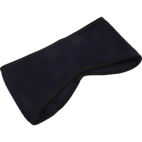 Raindrops Unisex Double Layer Ear Warmer Headband Band Fleece Warm Adjustable Headband Earband Earmuffs Protector for Men and Women (Navy)