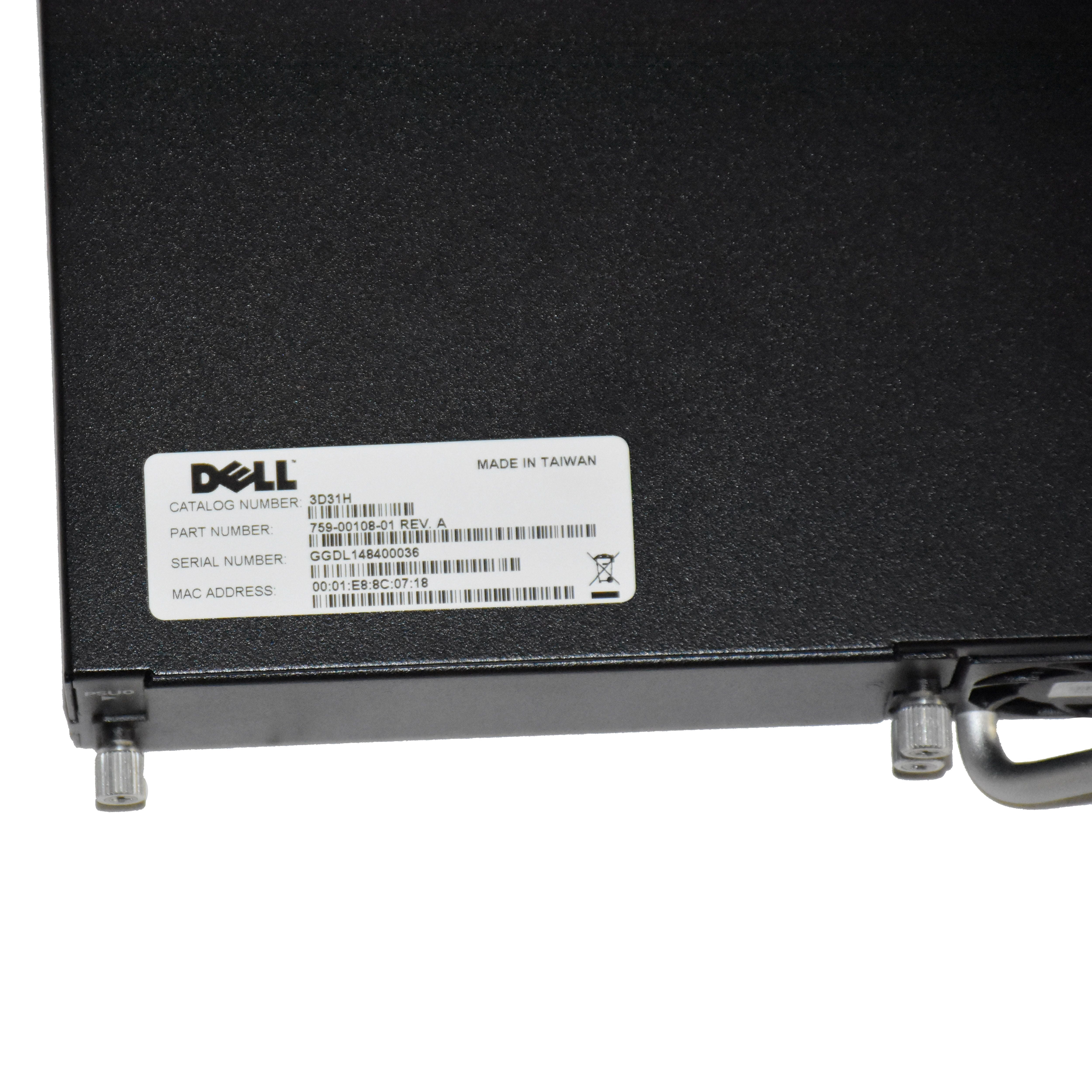 Dell Force10 S55T 44 Port GbE 4 Port SFP Managed Ethernet Switch