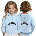 thumbnail image 2 of YUELONGHU Big Boys Sweatshirts & Hoodies 5-6 Years Boys Cardigan Sweater 5T Boys Hoodies & Sweatshirts Letter Print Pullover Zip up Hoodie with Pockets for Casual School Outdoor Activities, 2 of 6