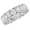 Diamond, variant on 1.5 Carat Emerald LAB GROWN Emerald and LAB GROWN Diamond Wedding Band (1.0ct Center, AAAA Heirloom Quality) RIPS47W3AM 14K White Gold