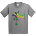 thumbnail image 3 of Inktastic Mardi Gras Jester Celebration Youth T-Shirt, 3 of 5