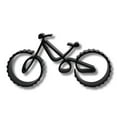 thumbnail image 4 of Mountain Bike Sculpture Minimalist Line Art Cycling Silhouette Home Décor, 4 of 6