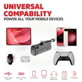 thumbnail image 5 of Energizer 2-in-1 Portable Power Bank, 5000mAh, Built-in Type-C Connector & Kickstand Black, 5 of 14