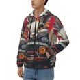 thumbnail image 3 of Naloa Vibrant Bunny Ride Men’s Hoodies, Zip up Hoodie, Sweatshirts,Hoodies for Men Sizes S-3XL-Large, 3 of 5