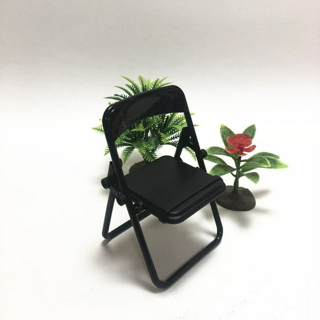 Sentmoon jusqu'à 50 % de Rabais Chaise Pliante Miniature, Support de Téléphone Chaise Pliante, Téléphone Chaise Pliante, Mini Chaise Pliante Téléphone, Offres du Jour de Téléphone Cellulaire Chaise Pliante Liquidation Prime