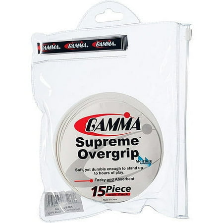 GAMMA Supreme Overgrip 15/pack, White