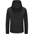 thumbnail image 5 of Herrnalise Adult Fashion Plush Heating Loose Long Sleeve Blouse Zipper Casual Pocket Tops Coat Black, 5 of 6