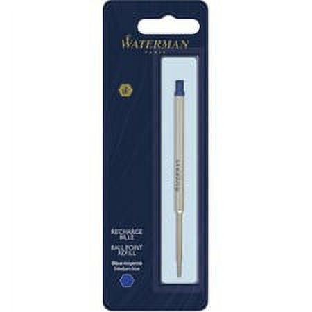 Waterman Ballpoint Pen Refill - Medium Point - Blue Ink - 1 Each Waterman Ballpoint Pen Refill - Medium Point - Blue Ink - 1 Each