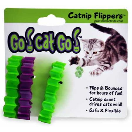 UPC: 0780824102820 | Catnip Flippers Cat Toy 3 ct