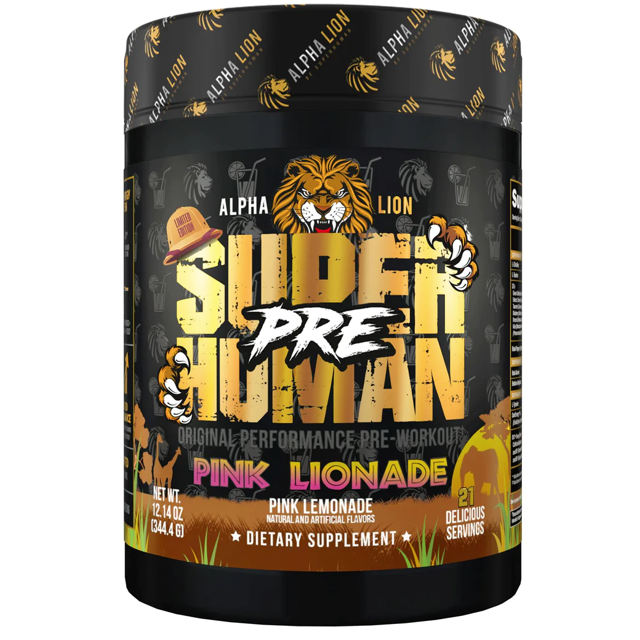 Alpha Lion Pre Pink Lemonade Flavor