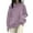 Purple, variant on Women's Sweaters Fall Outfits for Women Petite Friendly Oversized Knit Pullover – Soft Slouchy Fall/Winter Sweater