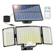 thumbnail image 1 of Lamparas Solares Luz Solar Jardin Exterior Y Interior Malubero,Negro, 1 of 5