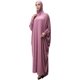 thumbnail image 3 of Vestidos Kaftan para mujer, ropa de oración Eid, vestido Hijab de Ramadán, vestido musulmán islámico de cobertura completa, ropa árabe de Dubái, 3 of 5