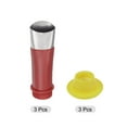 thumbnail image 4 of Unique Bargains 3 Pack 28mm Largeur en Acier Inoxydable Embout de Calfeutrage Articulé Raccord Applicateur, 4 of 6