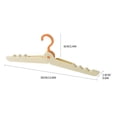 thumbnail image 4 of Birdeem Folding Clothes Hanger Portable Travel Multi Functional Plastic Clothes Hanger, 4 of 10