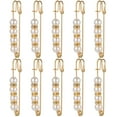 thumbnail image 1 of ColoMX 10pcs Aleación Broches Ropa Mujer Broche Abrigo Decoración Suéter Cardigan Clips, 1 of 7