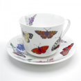 thumbnail image 1 of Breakfast Cup/Saucers - Butterfly Garden Set of 2, 1 of 1