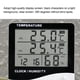 thumbnail image 4 of Kearding LCD Electrónico Digital Temperatura Humedad Medidor Interior Exterior Termómetro Higrómetro Estación Meteorológica Reloj HTC-2 Termómetros, 4 of 6