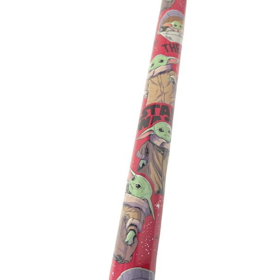Star Wars Christmas Wrapping Paper, Tear Resistant Premium Gift Cover -Kids Boys Girls Xmas Baby Shower Birthday Holiday School Home Party Gift Wrapper 20sq.ft (1 Roll)Bonus Exclusive Canzonnet Pennet