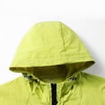 thumbnail image 4 of MIXUE Mens Coats And Jackets Autumn Winter Solid Color Hooded Long Sleeve Zip Up Loose Casual Coat Outwear,Green,M, 4 of 4