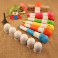 thumbnail image 5 of 40pcs Vitamin Pill Ballpoint Pen Cute Cartoon Retractable Ball Pen Smiling Face Ball Pen For Kids (Random Color) Ormromra WRMH-1527, 5 of 5