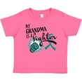 thumbnail image 3 of Inktastic Ovarian Cancer Awareness My Grandma is a Fighter Boys or Girls Baby T-Shirt, 3 of 5