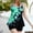 Green~2, variant on Jjayotai No Boundaries Tankini Swimsuits for Women, Two Piece Bathing Suits, Tropical Leave Print Tummy Control Long Torso Tank Tops with Shorts, Women's Swimwear Green~2 XXL