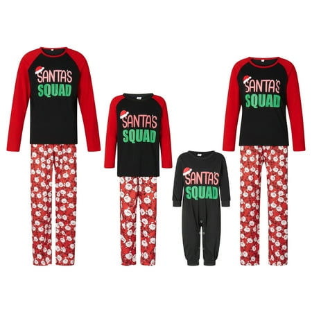 

Tregren Matching Family Christmas Pajamas 2023 Christmas Pajamas for Family Plus Size Funny Family Christmas Pjs