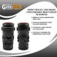 thumbnail image 7 of Geeki Tikis G.I. Joe Snake Eyes Ceramic Mug | Holds 18 Ounces, 7 of 7