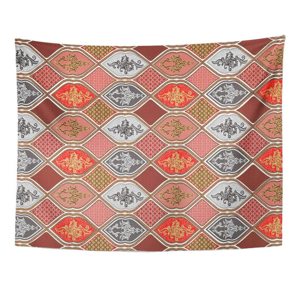 ZEALGNED Abstract Batik Indonesian Traditional Pattern Indonesia Ethnic