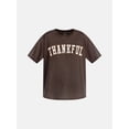 thumbnail image 5 of Women's Thankful Graphic Seasonal Fall Tee, from Positivitees, Sizes S-4X, 5 of 5