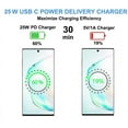 thumbnail image 4 of Samsung 25W USB-C Super Fast Charging Wall Charger for Samsung Galaxy S21 FE - White, 4 of 5