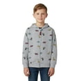 thumbnail image 3 of Boys' Sweatshirts Long Sleeve Dinosaur Zip up Hoodie Boys Lightweight Jacket Boys Sweatshirts Size 4-5 years, 3 of 7