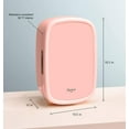 thumbnail image 2 of Cooluli 12 Liter Beauty Mini Fridge, Pink, 2 of 5