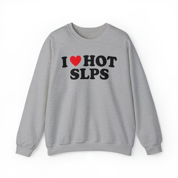 SLP Wife Husband Boyfriend Girlfriend Sweatshirt, Gifts, Crewneck