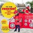 thumbnail image 2 of Kiddey Fire Truck Tent for Kids | Firetruck Play Tents with Costume and Fireman Sounds | Indoor & Outdoor Baby Tent, 2 of 8