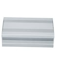 thumbnail image 3 of Caja de aluminio gris para proyectos electrónicos, 38 x 63 x 110 mm, carcasa de disipación de calor., 3 of 10