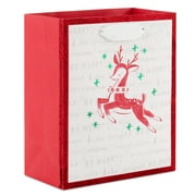 Hallmark Small Christmas Gift Bag (Red Reindeer)