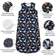 thumbnail image 2 of All-year-around Cute Baby Sleep Sack 24-36 Months Rayon Made from Bamboo Sleeping Bag 1.0 Tog Premium 2-Way Zipper Baby Wearable Blanket 2t-3t - Dinosaur World, 2 of 6