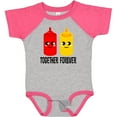 thumbnail image 3 of Inktastic Ketchup and Mustard Gift Boys or Girls Baby Bodysuit, 3 of 5