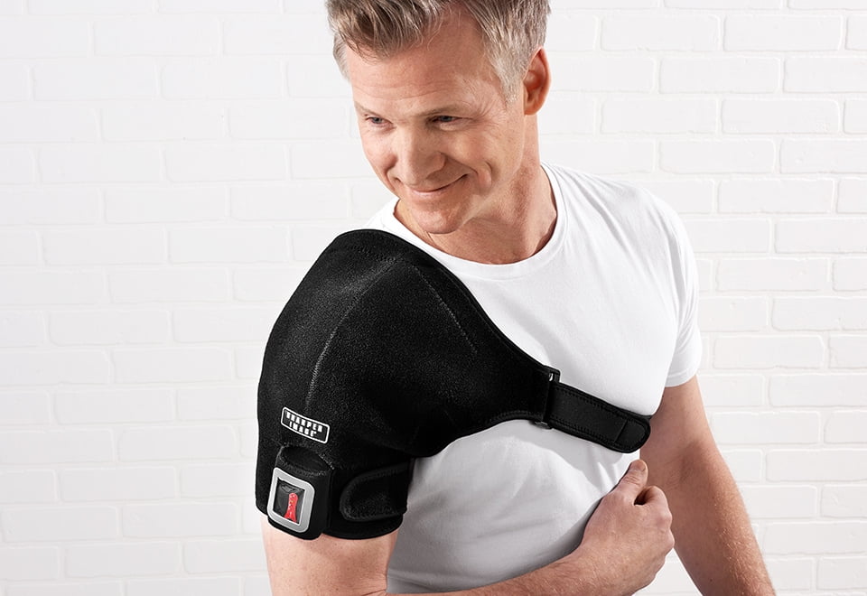 Sharper image cordless neck heat therapy wrap Clearance
