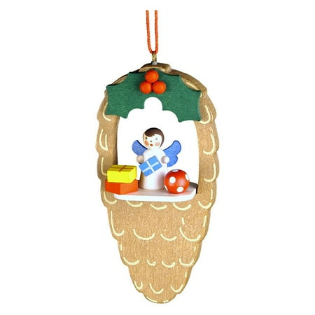 Christian Ulbricht Angel in Pinecone Ornament