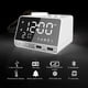 thumbnail image 2 of K11 Bluetooth 4,2 Radio Despertador Altavoz Con 2 Puertos Usb Led Despertador Digital Decoración Del Hogar Snooze Reloj De Mesa Cateissary HA024343-03, 2 of 5