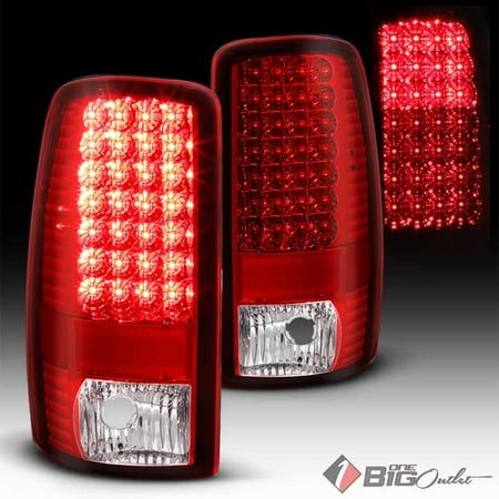 2000 2006 Suburban Tahoe Yukon Red Clear Led Tail Lights W 2000 2006 Suburban Tahoe Yukon Red Clear Led Tail Lights W Signal Pair L R 2001 2002 2003 2004 2005