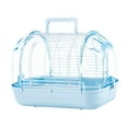 thumbnail image 3 of STARTIST Bird Cage Easy to Clean Sturdy Parrot Outing Cage for Canary Parrots Budgies L Blue, 3 of 8