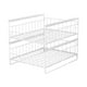 thumbnail image 1 of Organizador de armario de cocina, organizador para fregadero, cesta extraíble multiusos de 2 niveles, estante de almacenamiento para despensas de 43 cm x 335 cm x 335 cm, 1 of 9