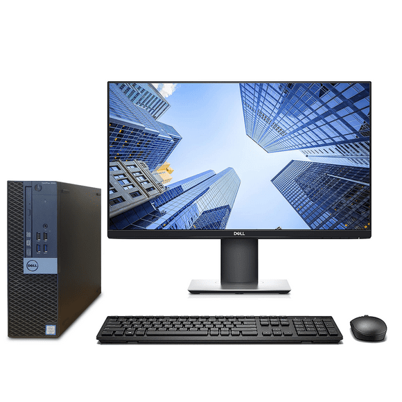 Computadora Completa Dell Optiplex 7050 Intel Core i7 7th Gen 16GB RAM 240GB SSD Monitor 22' Wifi