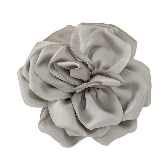Elegant Fabric Rose Lapel Pin Handmade Flower Brooch Stylish Corsage Badge Fashion Accessory for Parties and Dinners