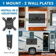 thumbnail image 5 of Mount-It! RV Camper Trailer TV Wall Mount, Full Motion, Low Profile,  Fits 23" to 43" TV's,  33 Lbs. Max, 5 of 10