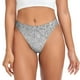 thumbnail image 1 of Balery Silver Mosaic Tangas de Algodón para Mujer con Estampado – Ropa Interior Sexy, Transpirable, G-string-Medium, 1 of 6